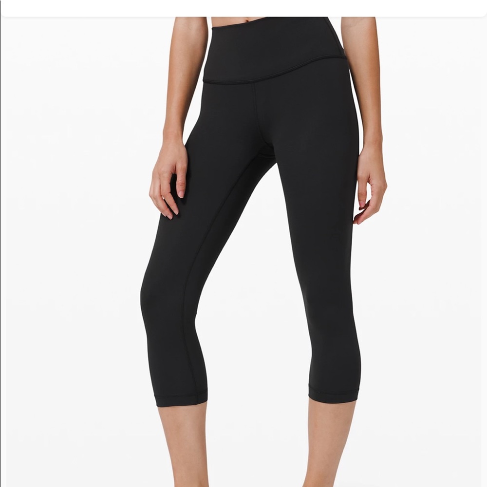 Lululemon High Rise Wonder Under Crop size 4